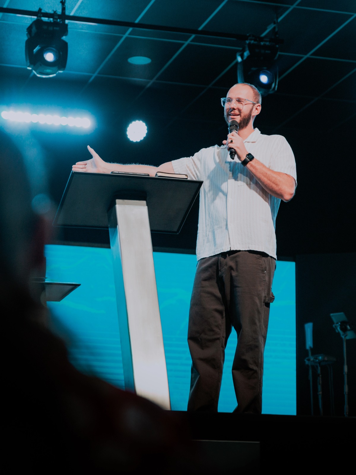 Ps Nicky van der Westhuizen, guest speaker at the Youth conference