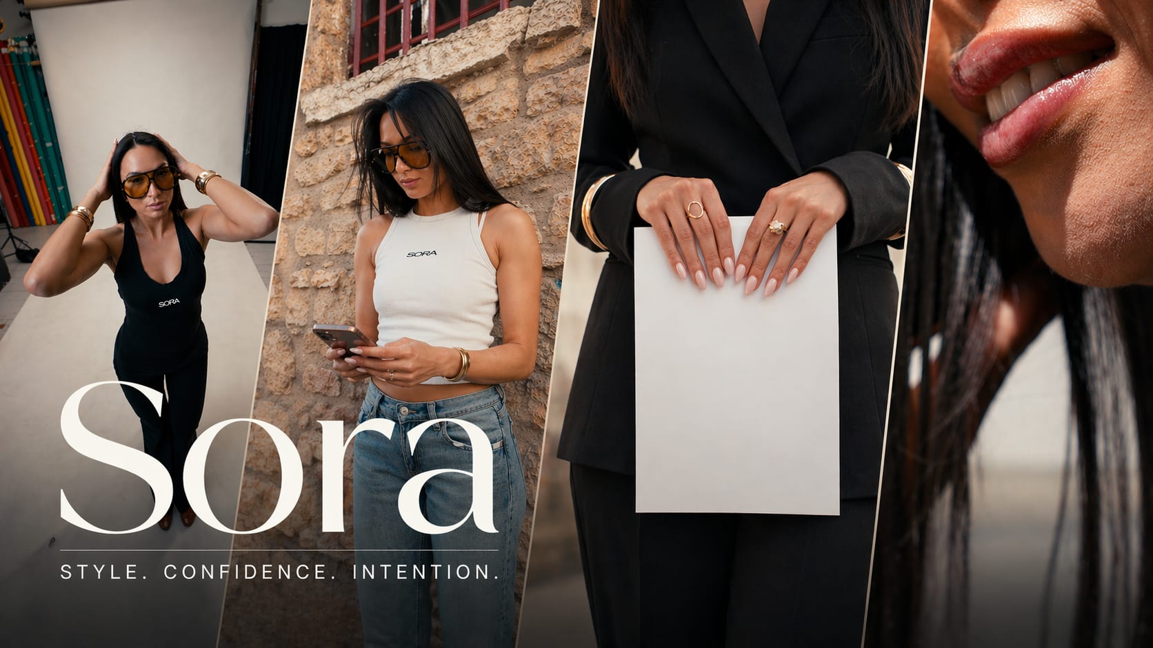 SORA FIT : Création d’une identité visuelle entre mode, mouvement et storytelling
