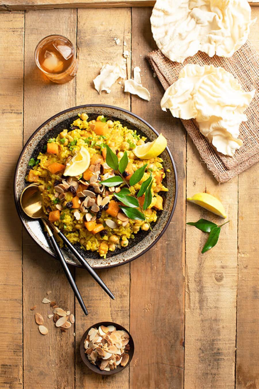 Vegan Middle Eastern rice main image