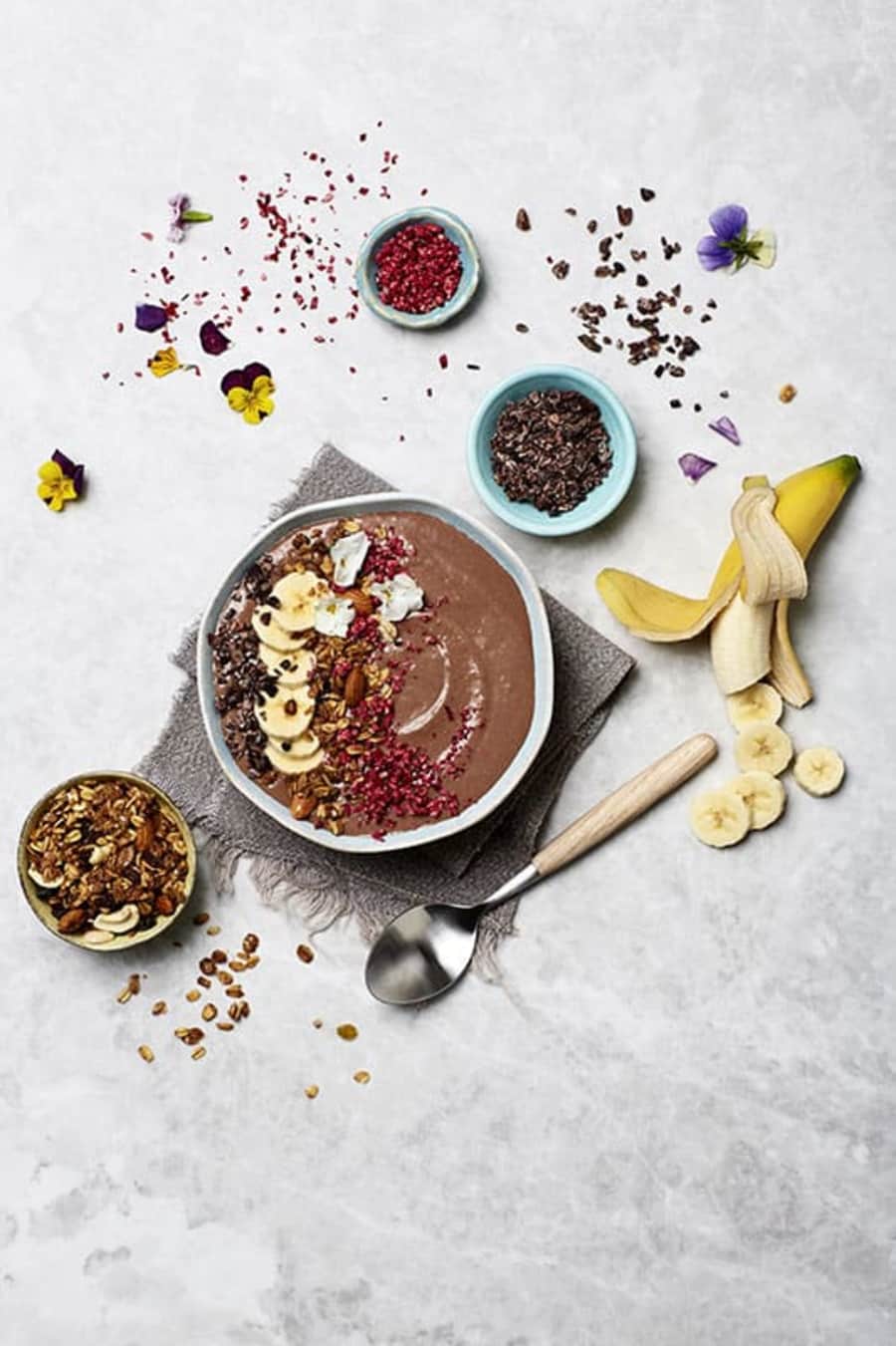 Peanut Butter and Chocolate Smoothie Bowl main image