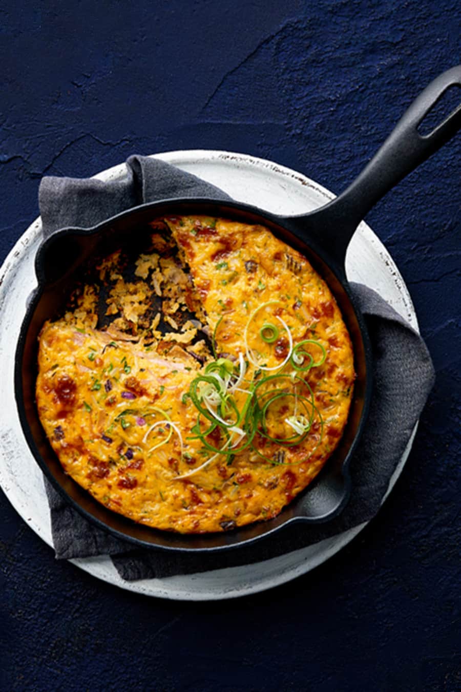 Ham and Rice Herb Frittata main image