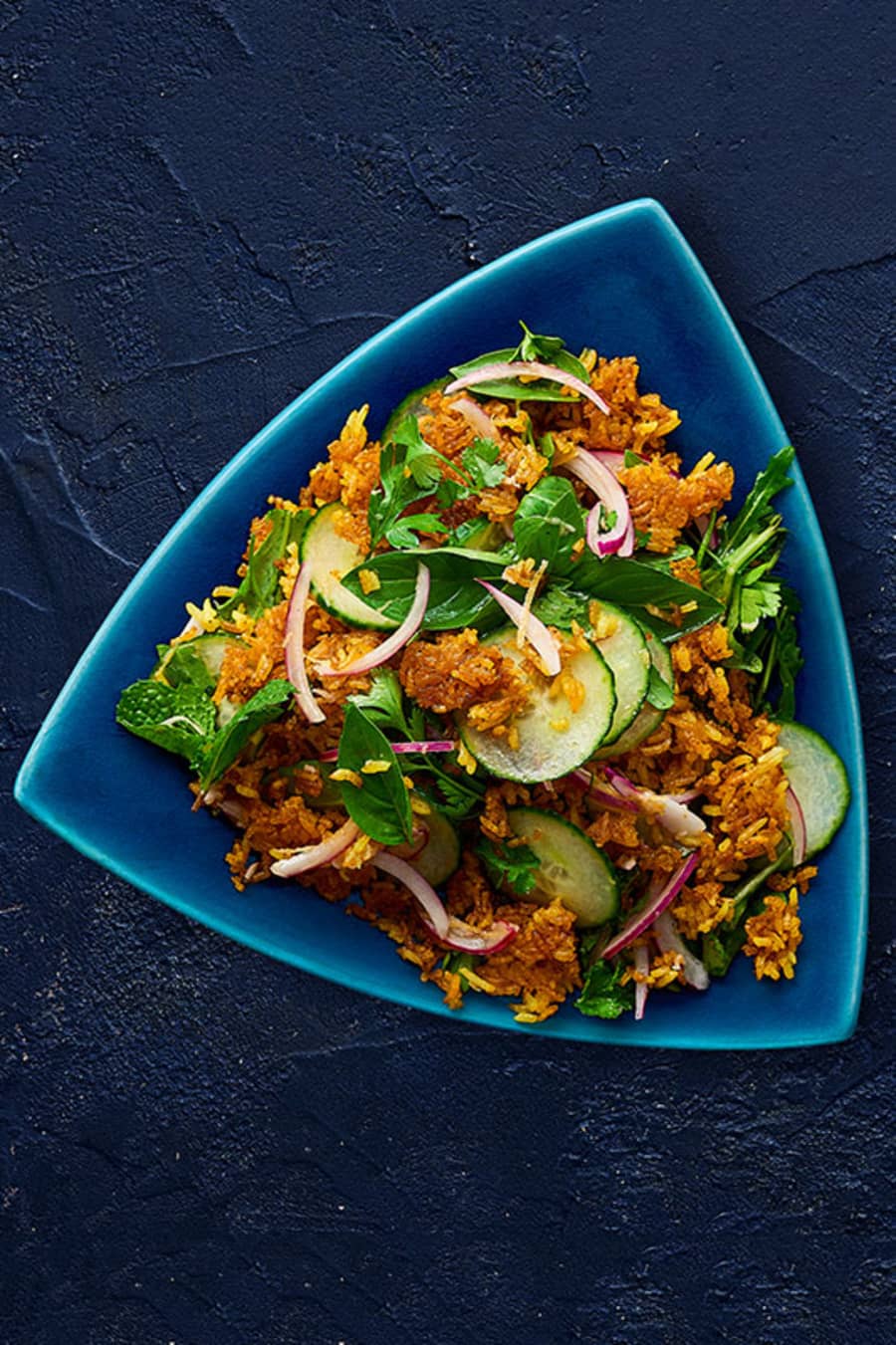 Crispy Rice Salad with a Ginger-Lime Vinaigrette main image