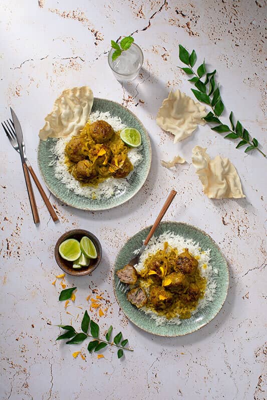 Pork and Rice Meatball Curry main image