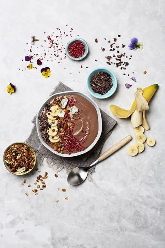 Peanut Butter and Chocolate Smoothie Bowl main image