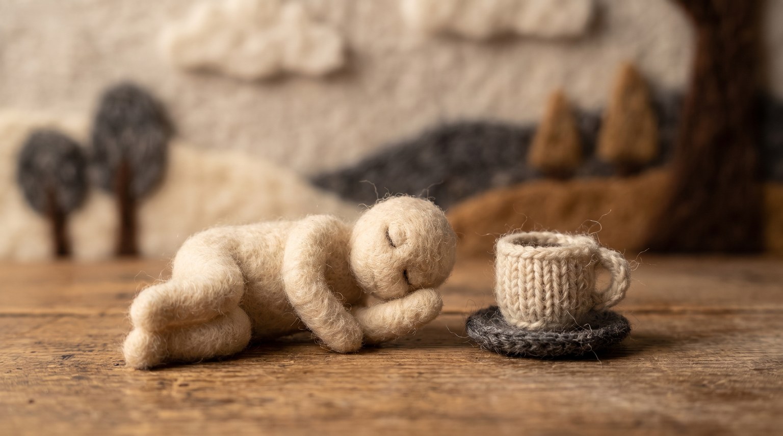 Miniature Stop-Motion Crafts — 3D visual style