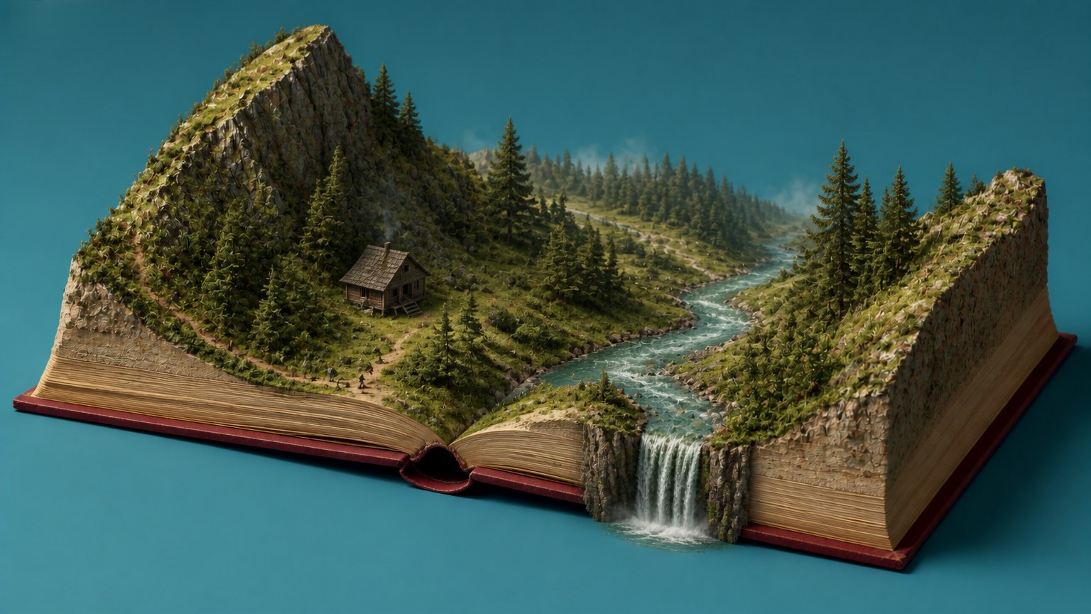 Realistic Organic 3D Render — 3D visual style