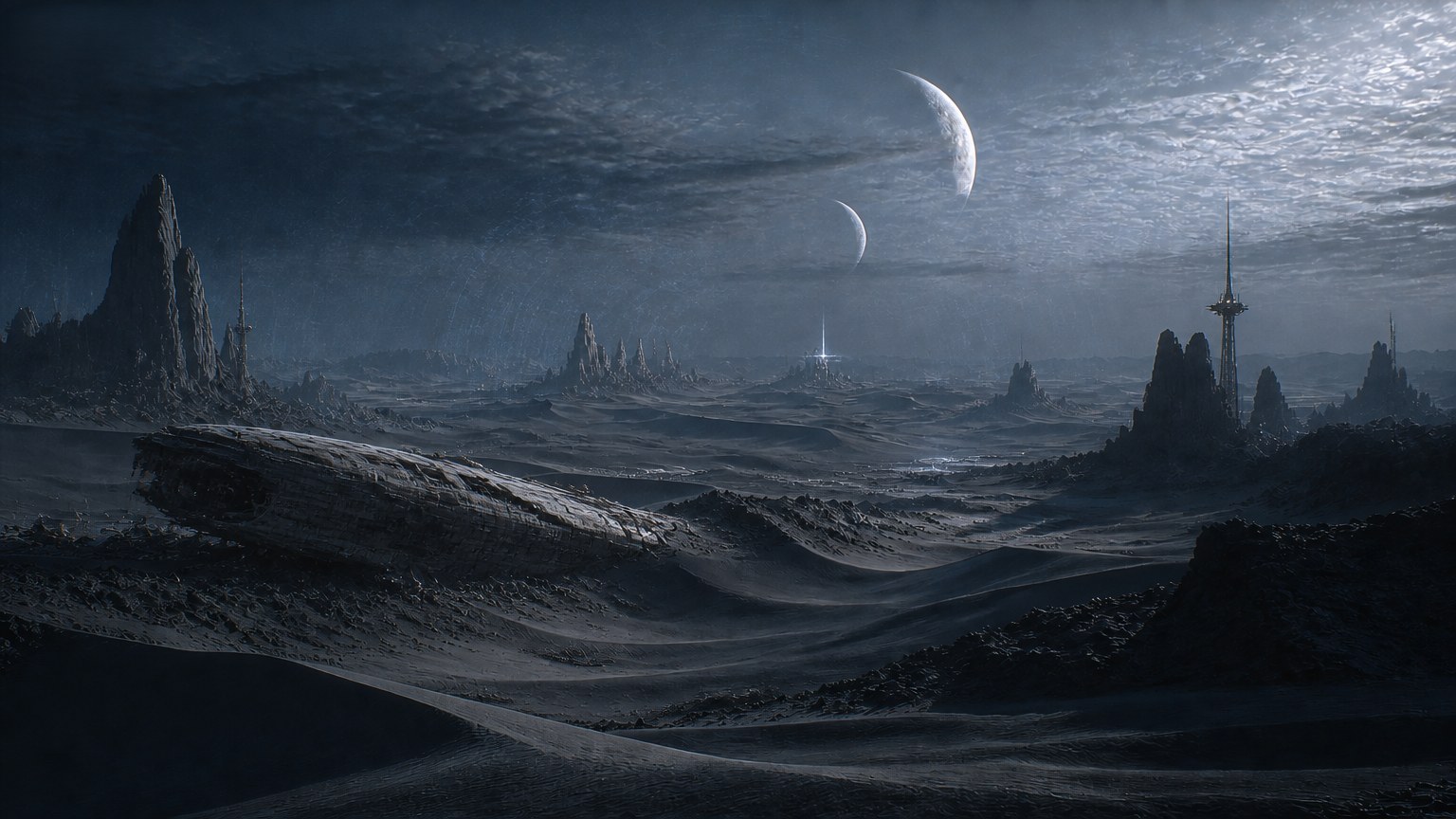 Sci-Fi Portrait Render — 3D visual style