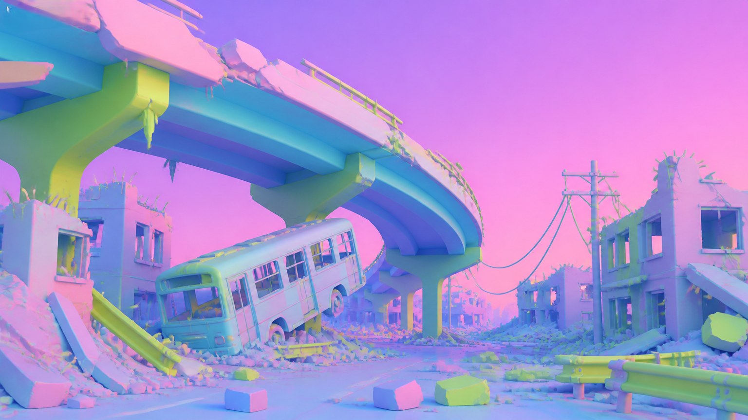 Smooth 3D Illustration — 3D visual style