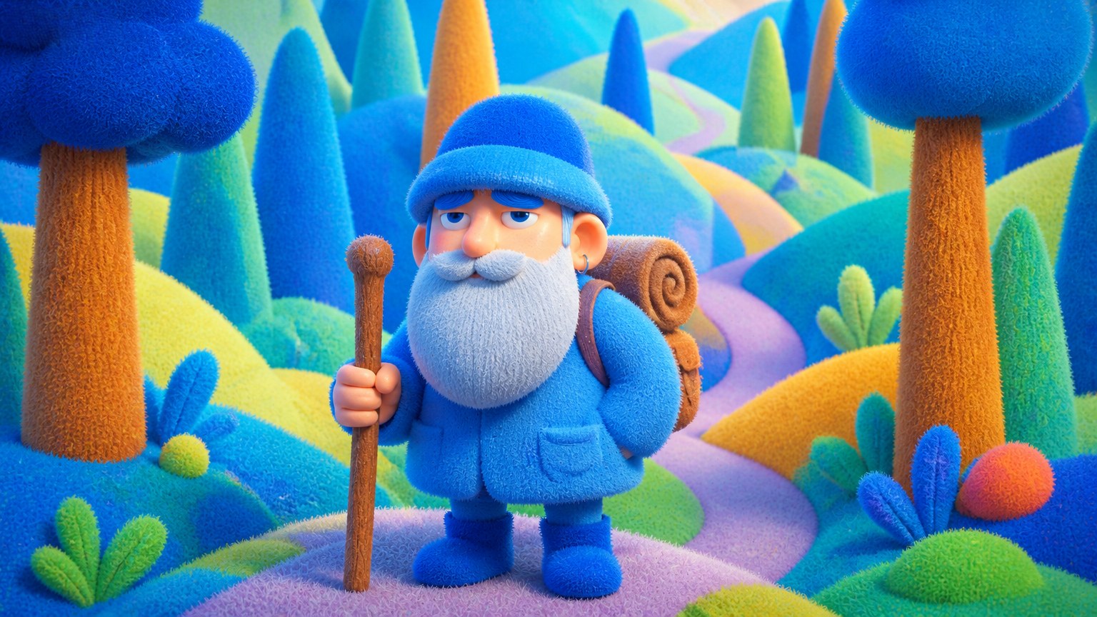 Stylized 3D Illustration — 3D visual style