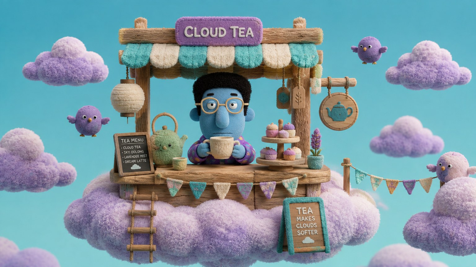 Textured 3D Cartoon — 3D visual style