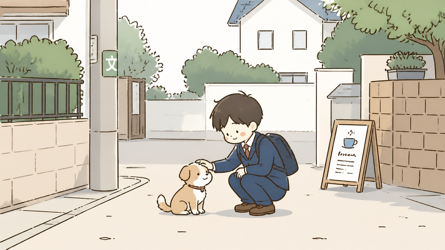 Chibi Anime Illustration — Anime visual style