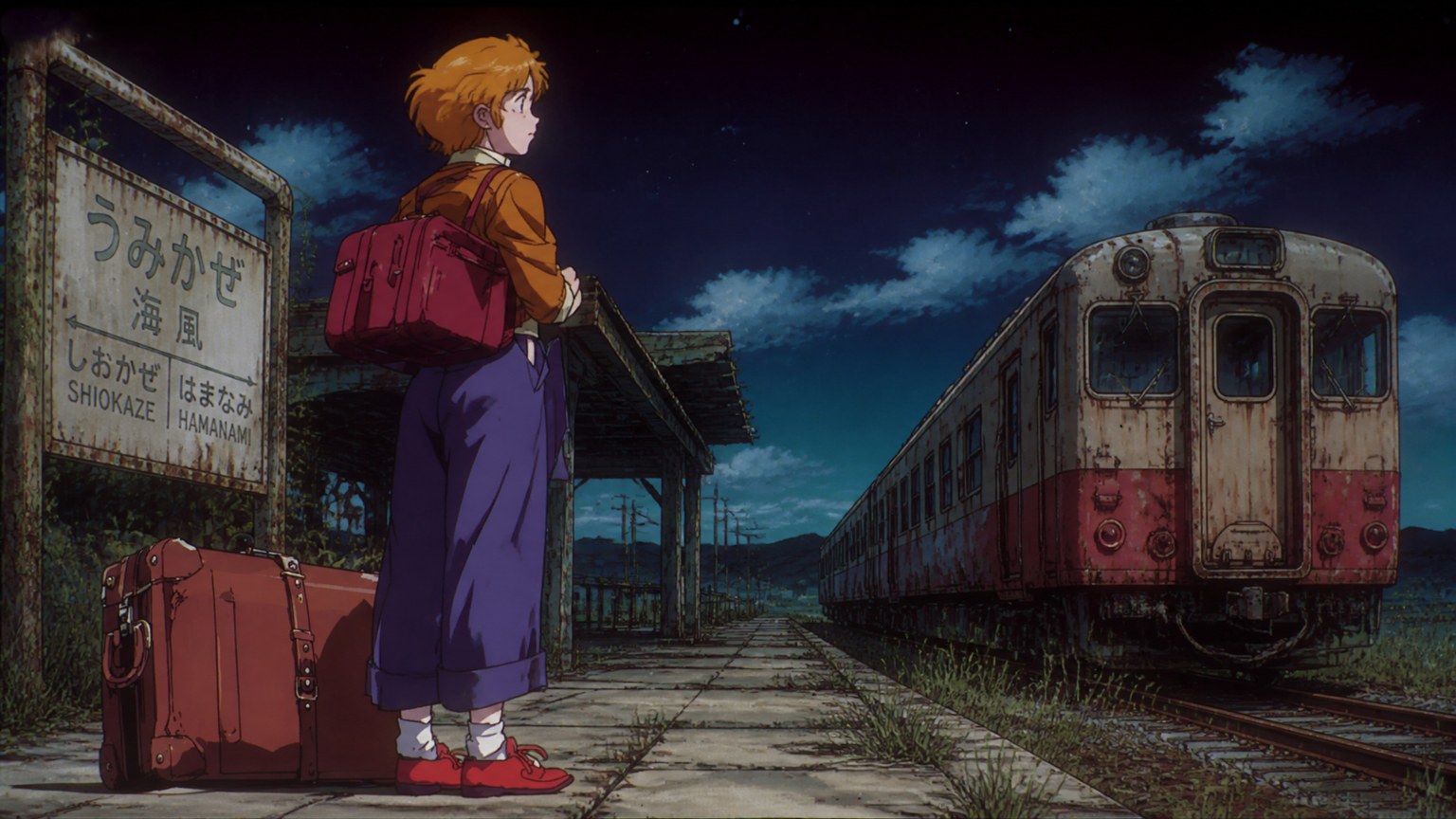 Classic Anime Illustration — Anime visual style