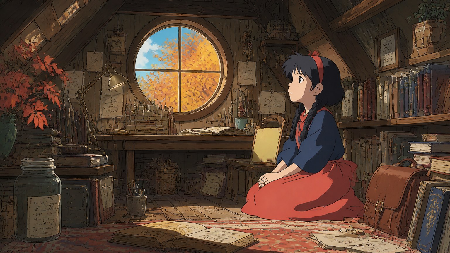 Hand-Drawn Anime Illustration — Anime visual style