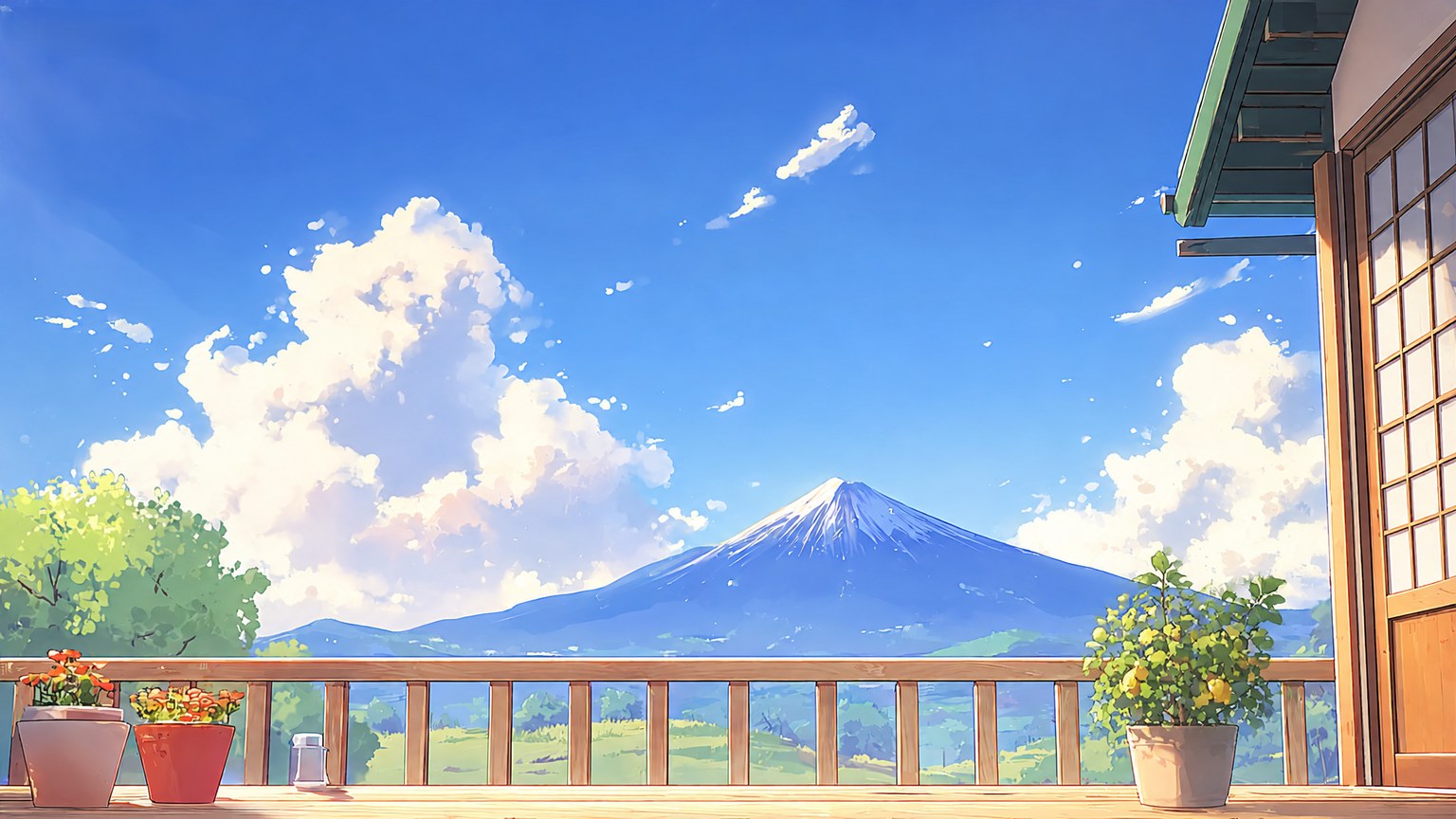 Painterly Anime Illustration3 — Anime visual style