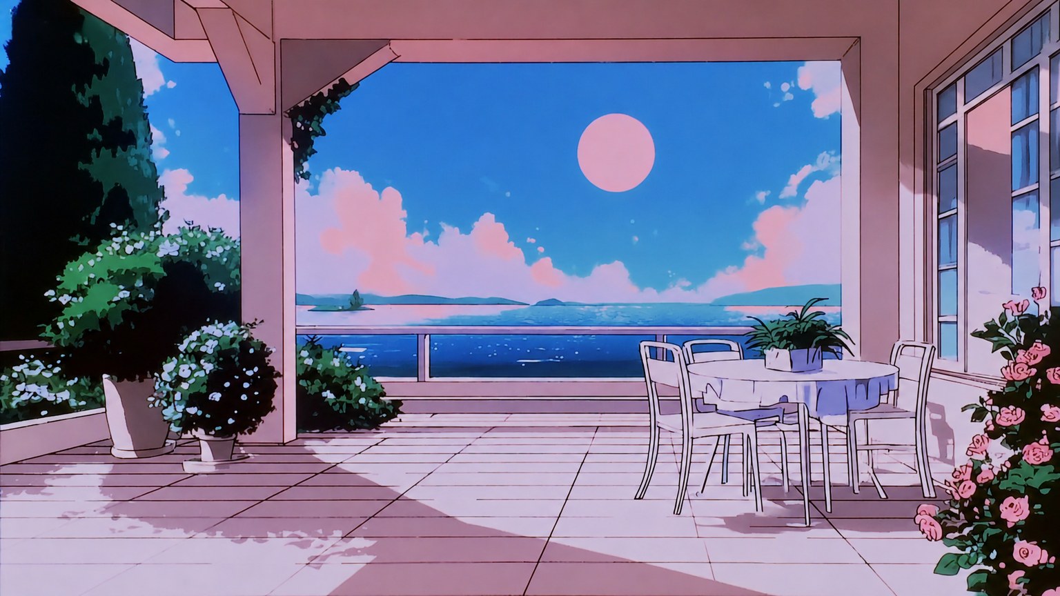 Retro Anime Illustration4 — Anime visual style