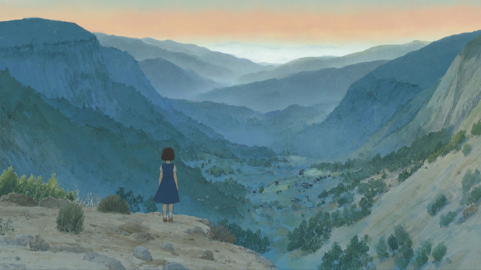 Traditional 2D Animation — Anime visual style