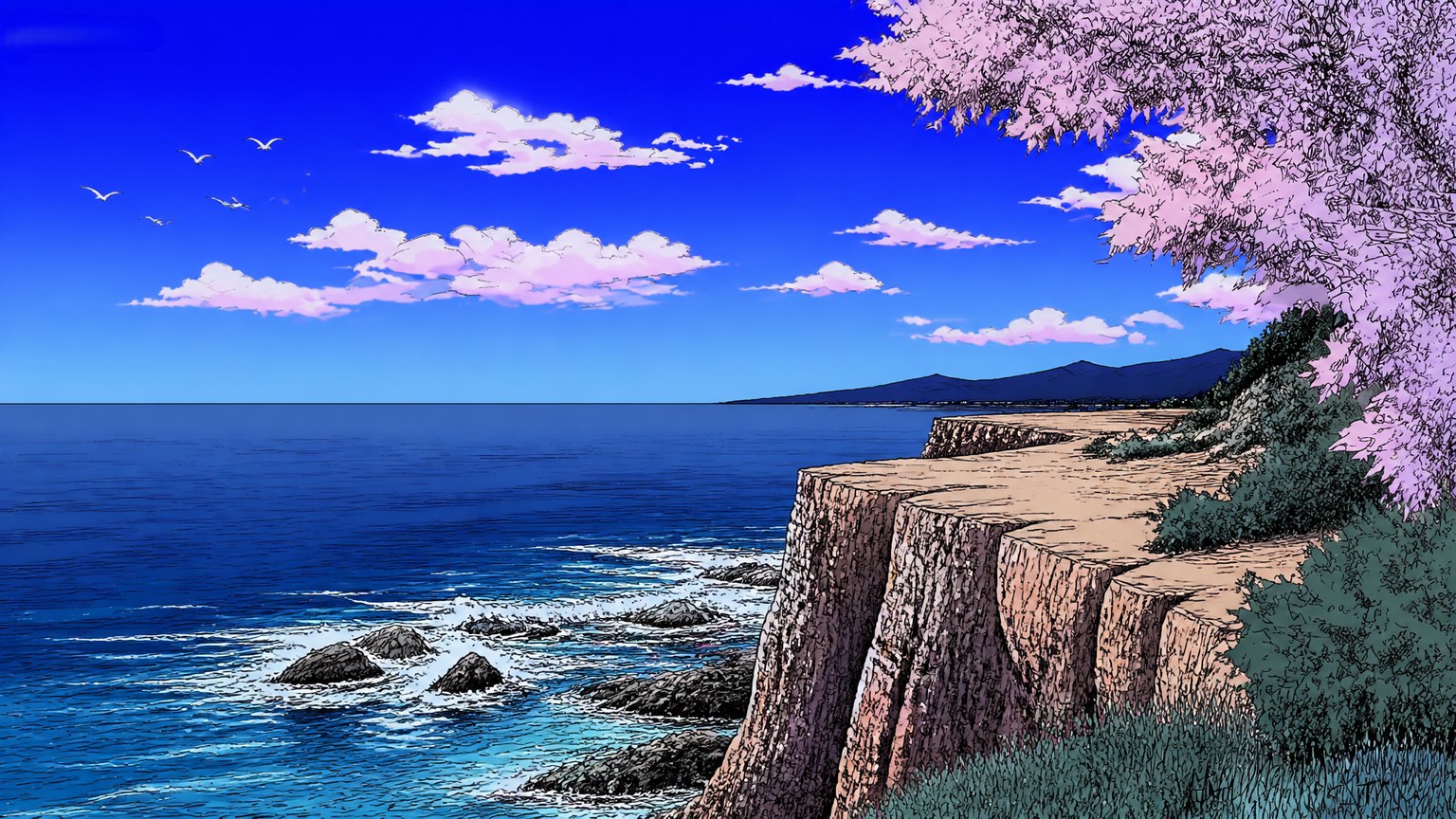 Vintage Manga Illustration — Anime visual style