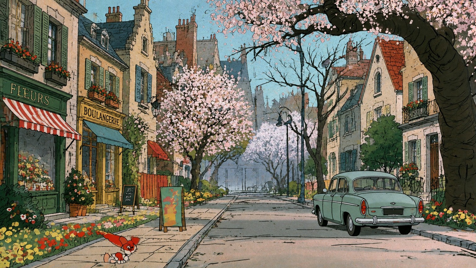 60s Cartoon style — Cartoon visual style