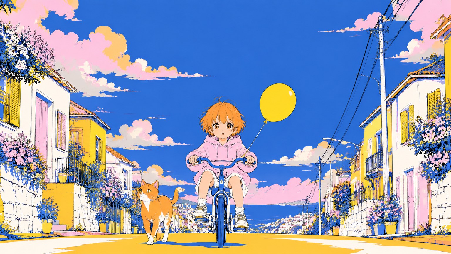 Graphic Anime Pop Art — Cartoon visual style