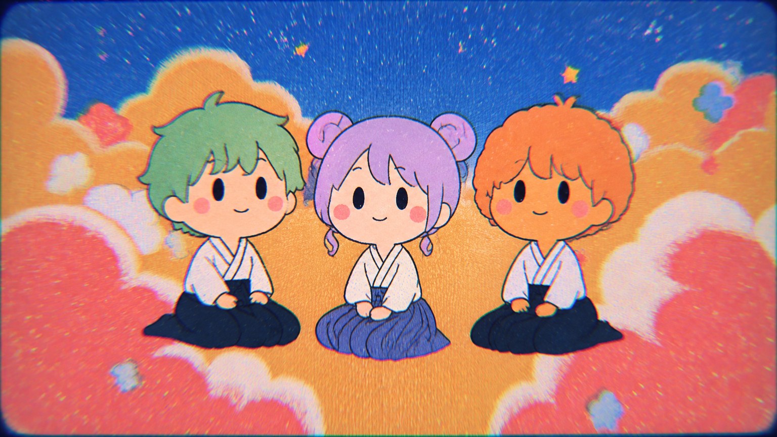 Retro Anime Illustration3 — Cartoon visual style