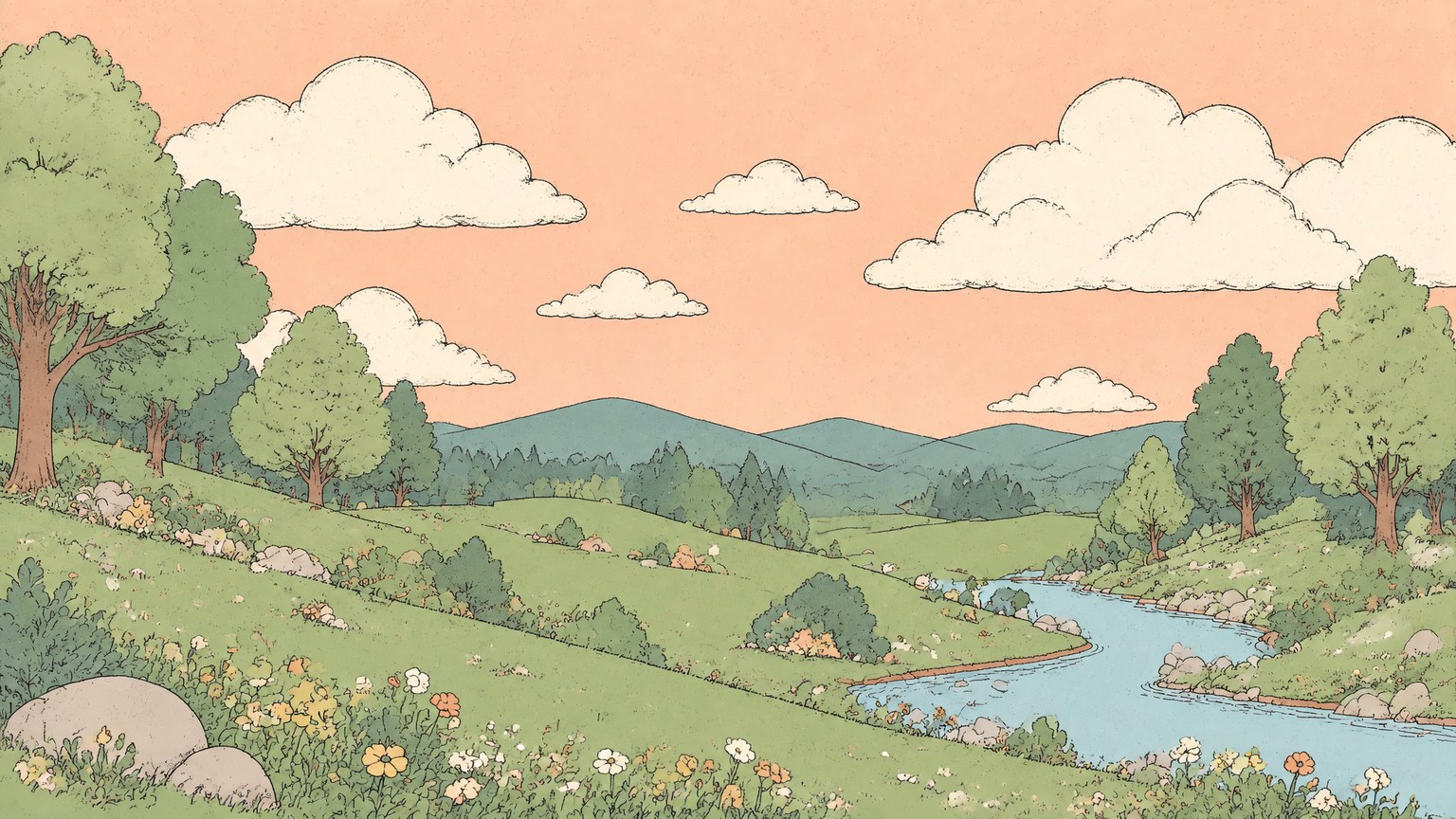 Retro Cartoon Style — Cartoon visual style