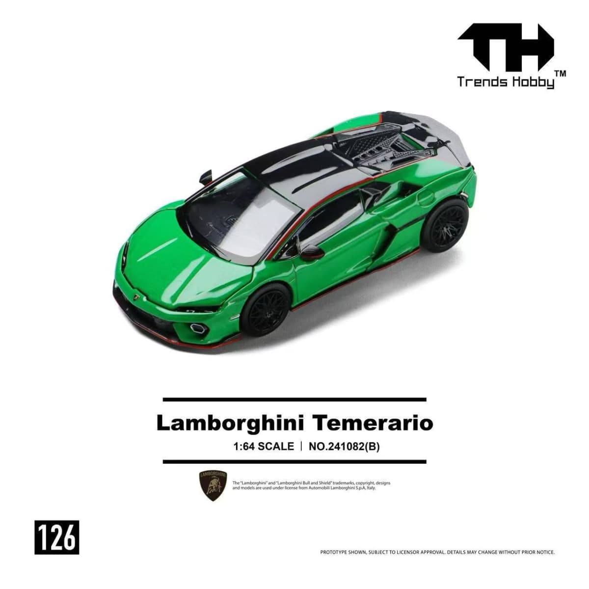 Lamborghini Temerario Bluish Green