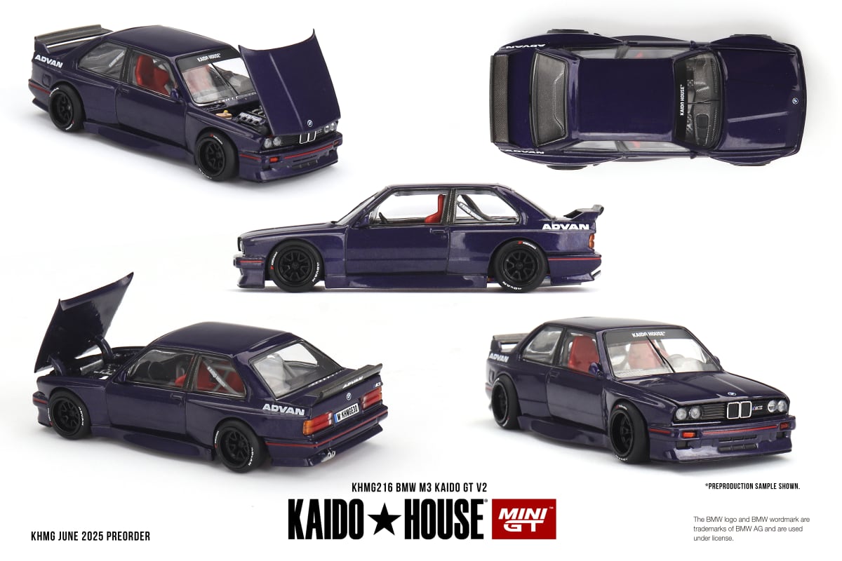 BMW M3 Kaido GT V2 – MINI GT Kaido House