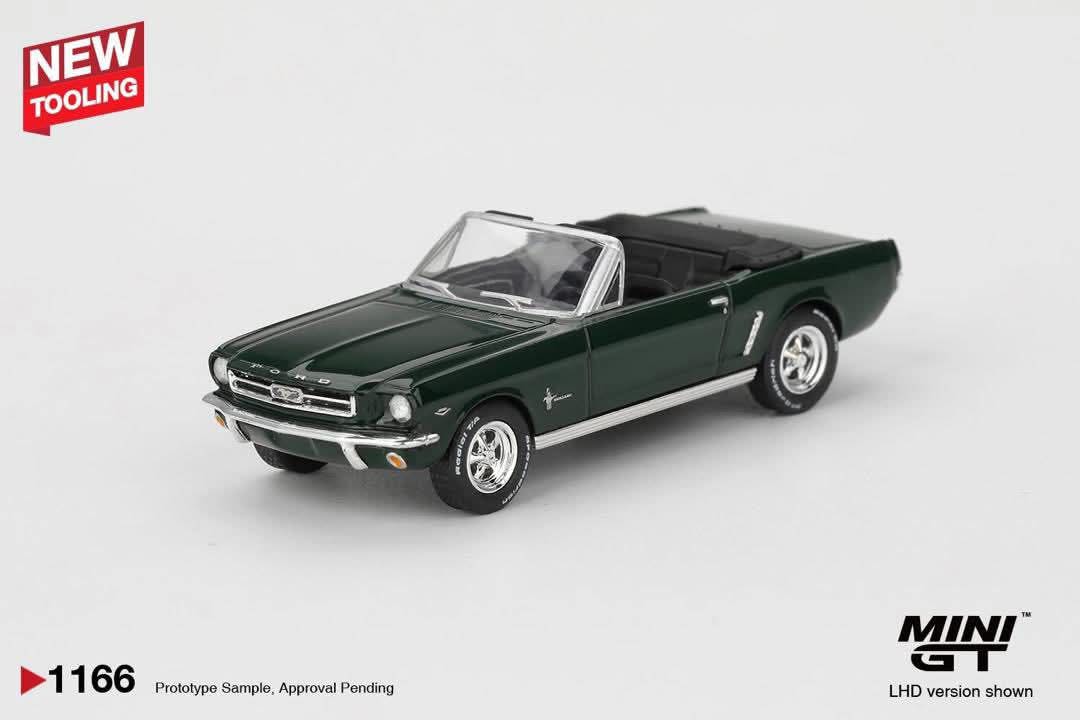 MGT 1166 Mustang Green Convertible