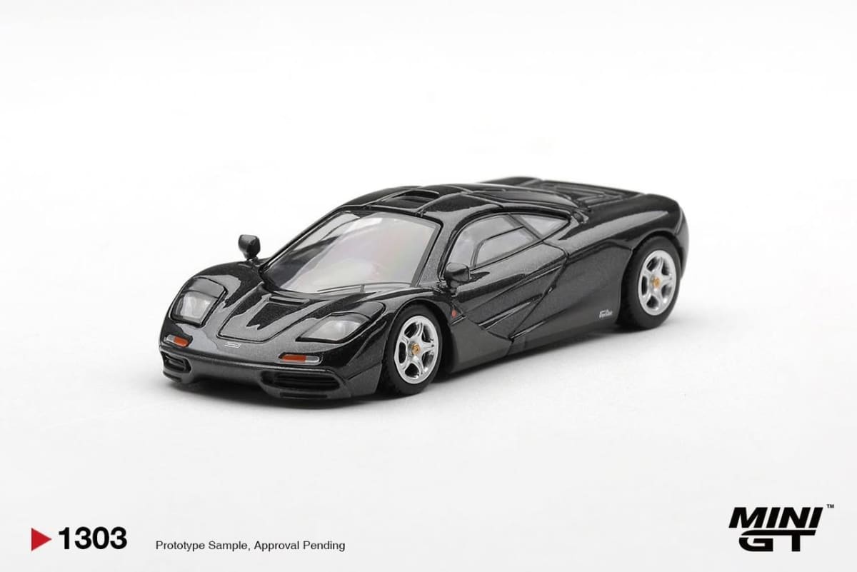 Box Version- McLaren F1 Blue Black Metallic