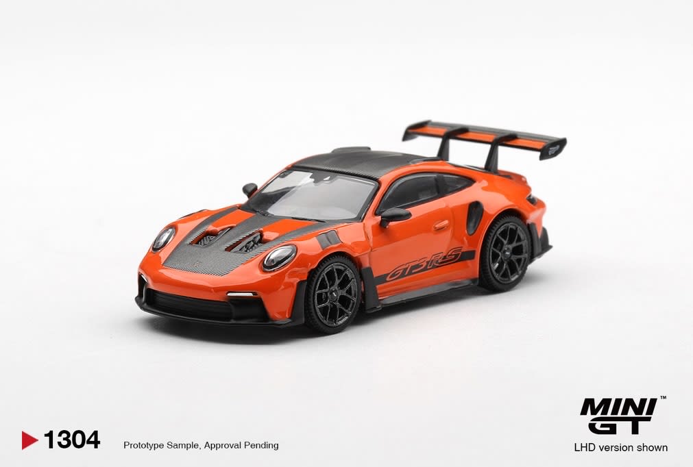 Porsche 911 (992) GT3RS Weissach Package Gulf Orange Blister