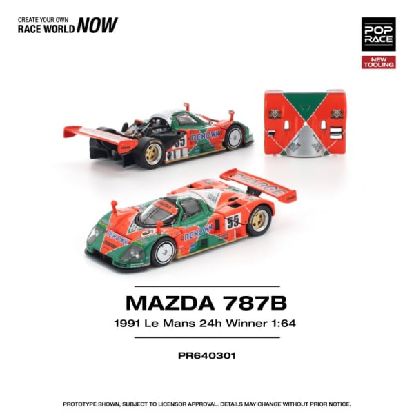 Mazda 787B 1991 Le Mans 24H Winner