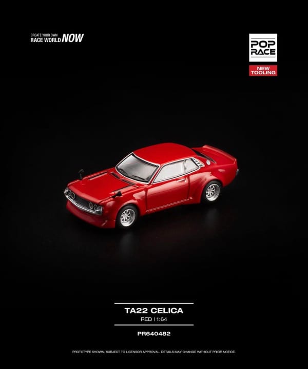 TA22 Celica Red New Tooling