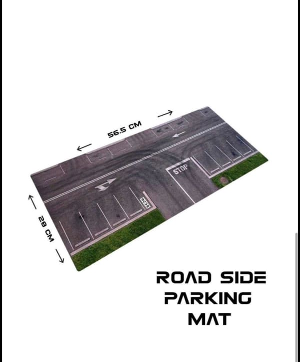 Road side parking mat