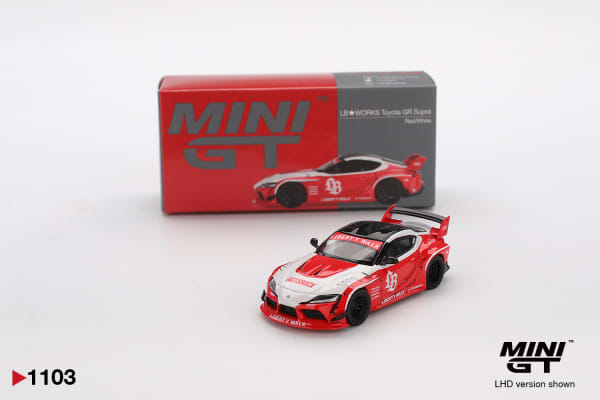 LB★WORKS Toyota GR Supra Red – MINI GT