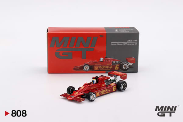 Lotus 78 #6 Gunnar Nilsson 1977 Japanese GP – MINI GT