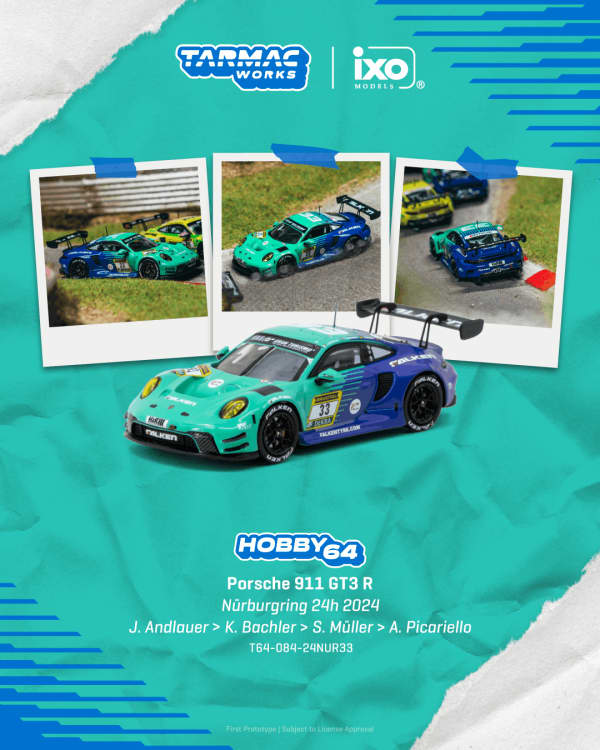 Porsche 911 GT-3 R (Hobby64)