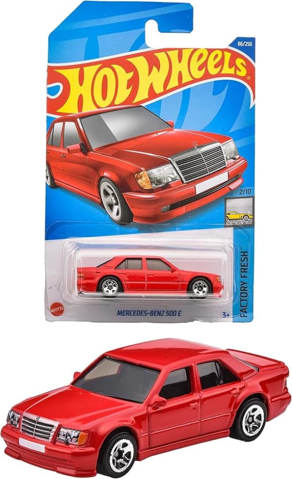 Hot Wheels Mercedes-Benz 500 E - Red (Imported)