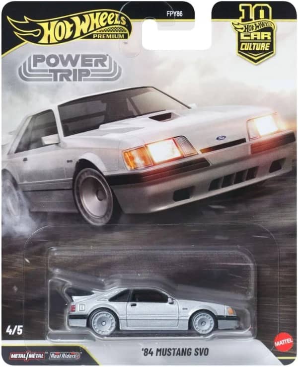 Hot Wheels Premium Car Culture Power Trip '84 Mustang SVO