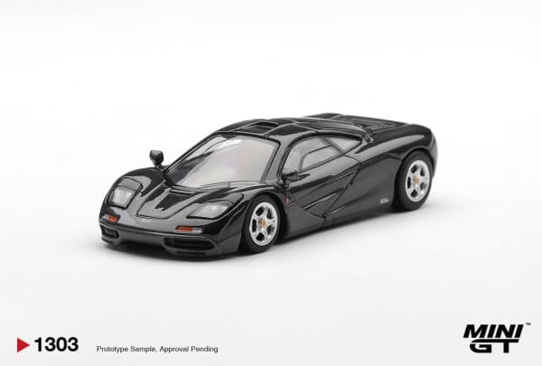 Mclaren F1 Blue black Metallic Blister
