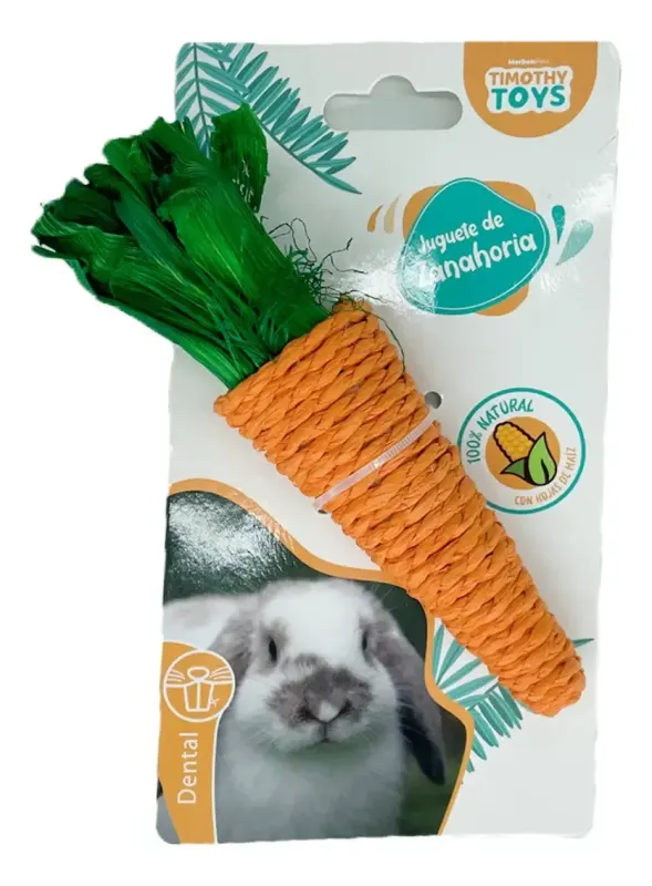ZANAHORIA DE MAÍZ CON SISAL MASTICABLE TALLA L