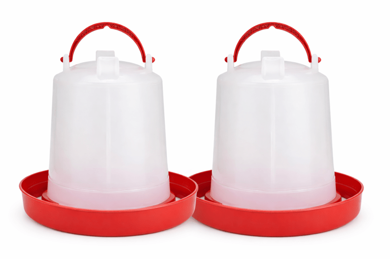 Bebederos Para Gallinas Pollos Y Aves 11 Litros Pack 2und