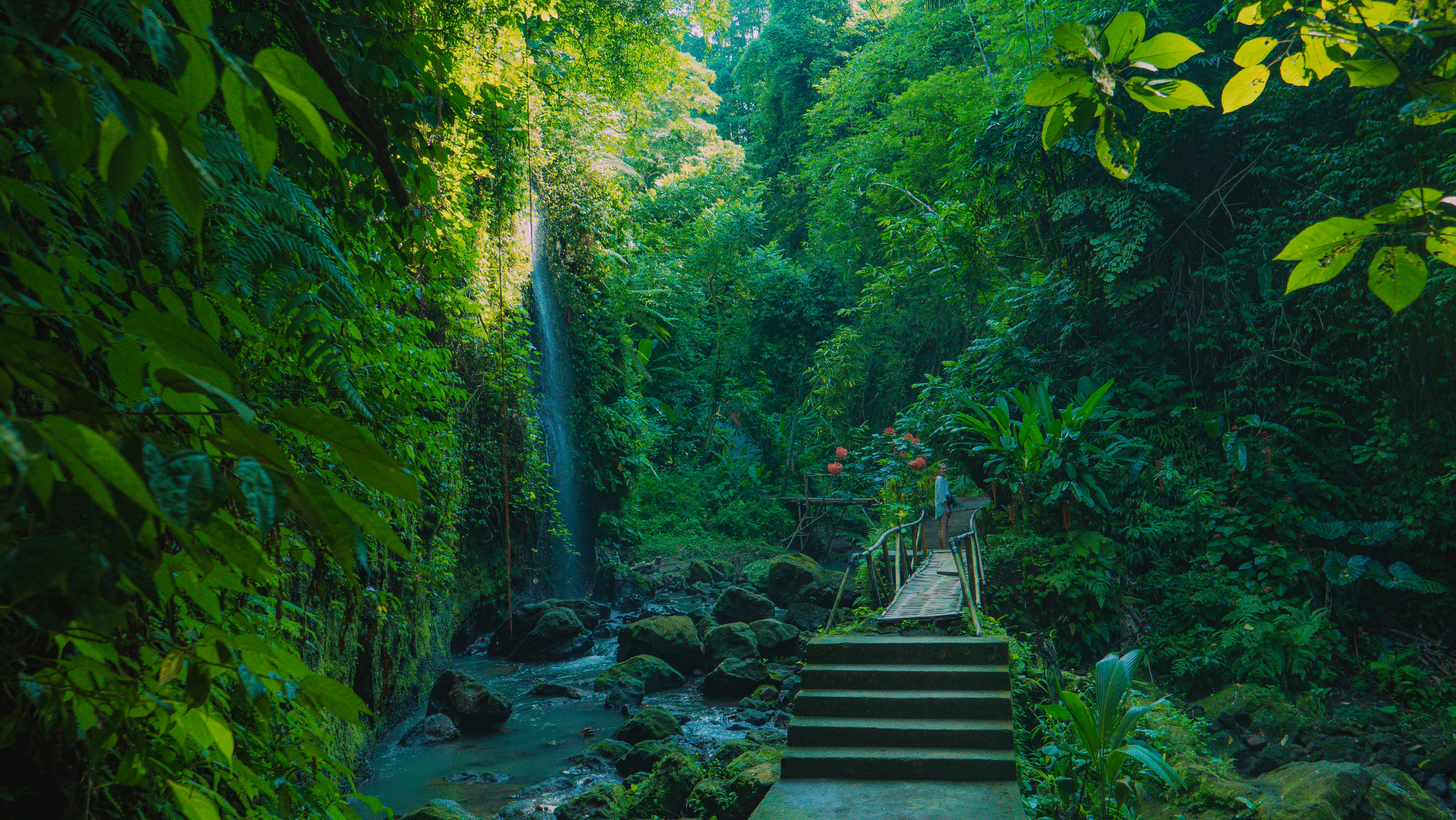 A Spiritual Journey in Bali, While Healing at Taman Beji Griya Waterfall