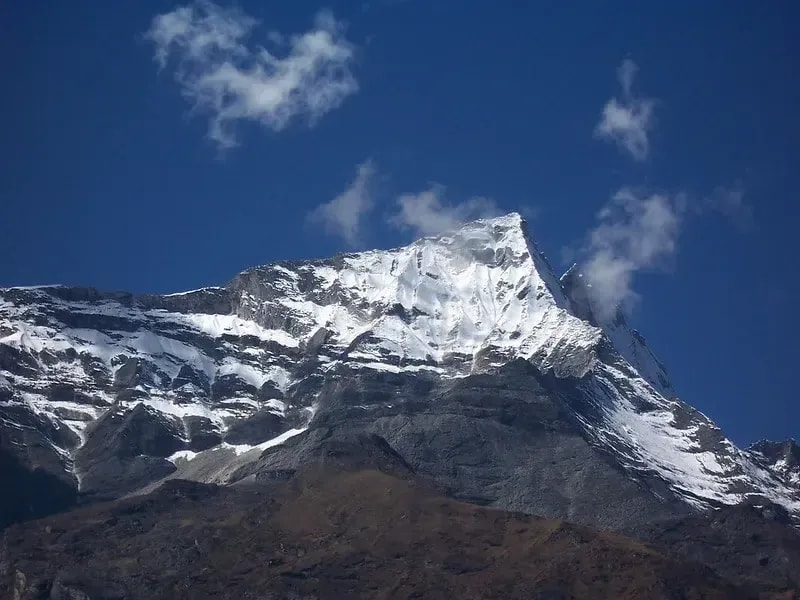 Dolma Khang Peak with Ramdung