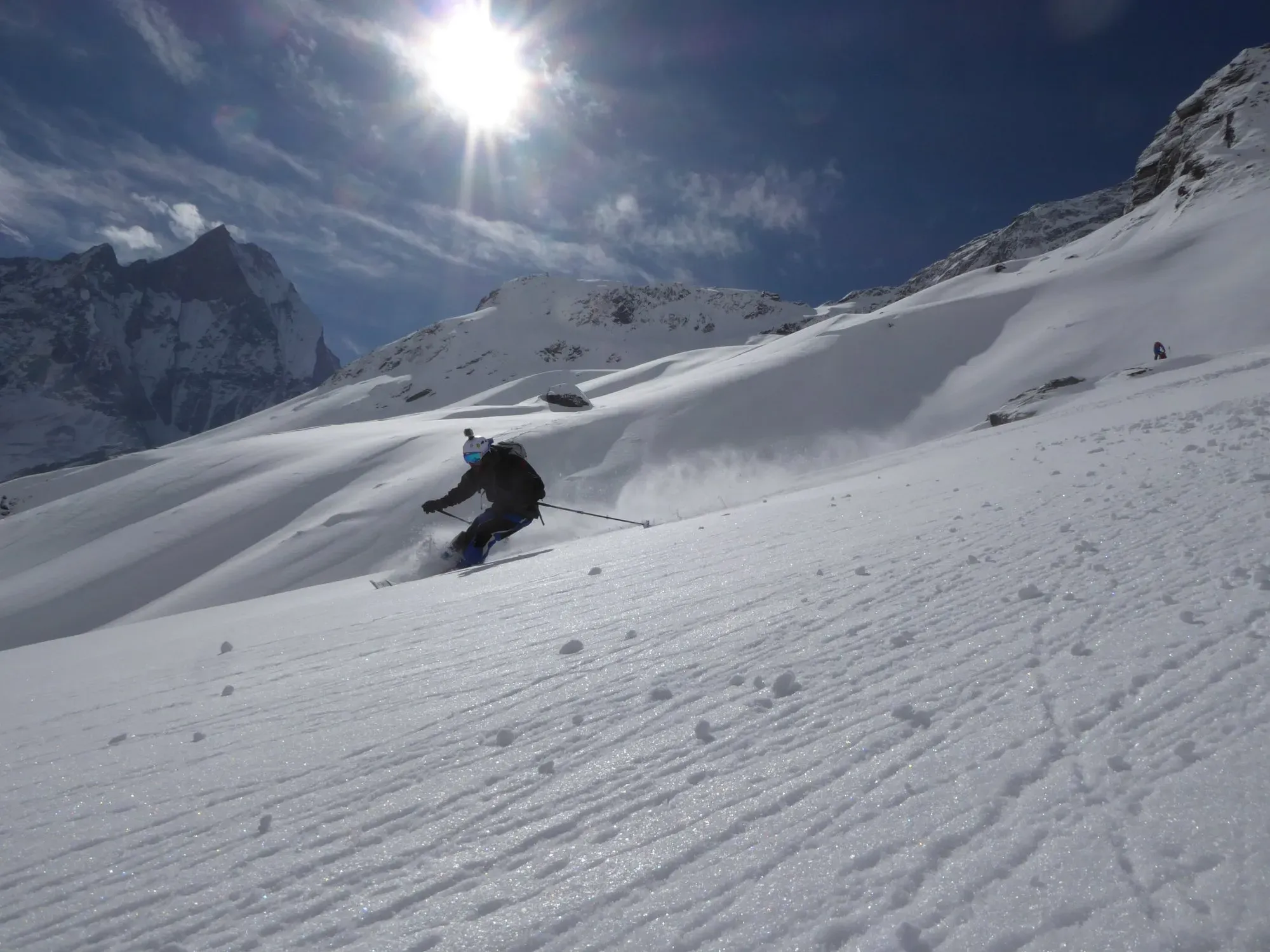 Annapurna Ski Touring with Helicopter