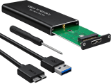 M.2 to USB NVMe SATA SSD Enclosure USB 3.2 Gen2 10Gbps Adapter Reader thumbnail 2