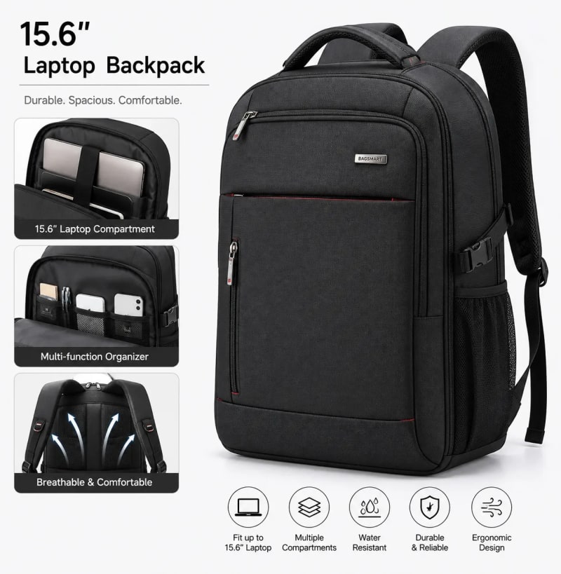 15.6" Laptop Backpack - Image 1