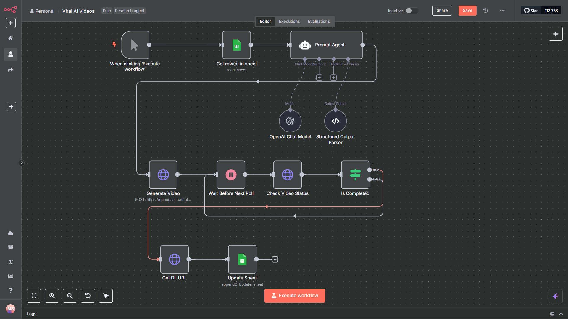 Automated Cinematic Video Creation Using Veo 3 and n8n