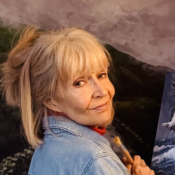 Fi Kane in her Alresford Studio