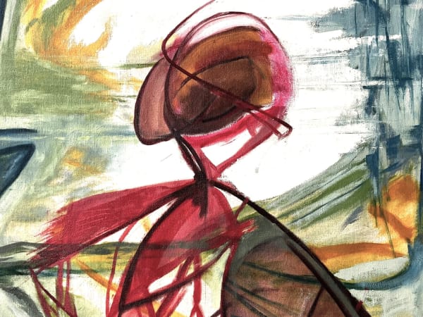 On a wave of words a line wanders: Hilde Pollet