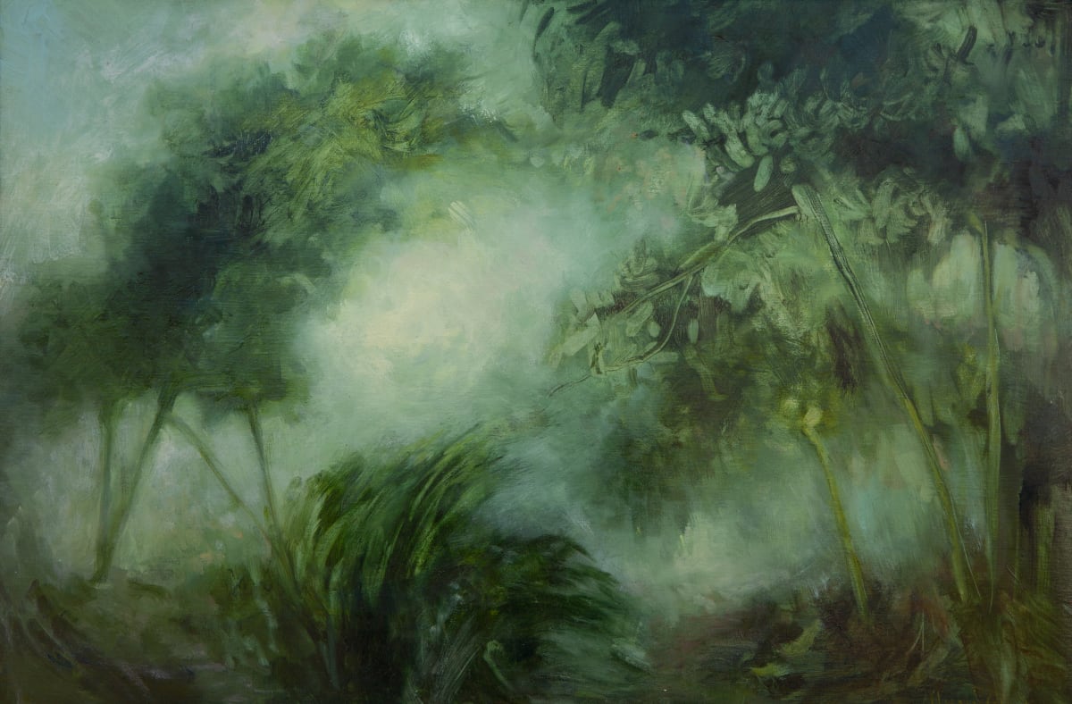 Viridis by Alexandra Oliver - Oil on linen
